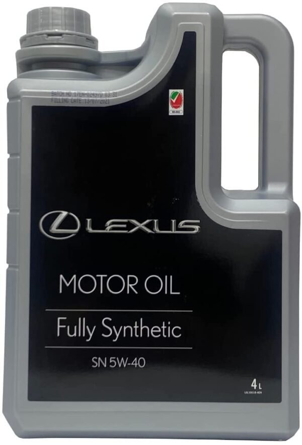 High Quality Lexus Motor Oil 5W40 4L Fully Synthetic Engine Lubricant for Automotive